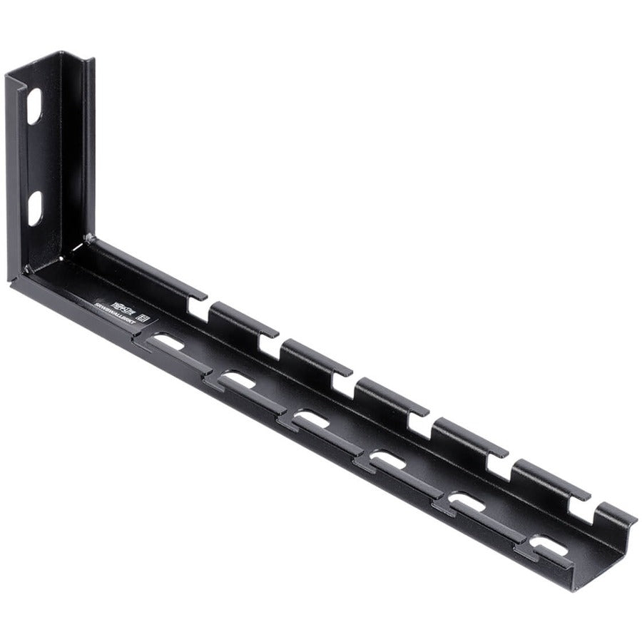 Tripp Lite by Eaton SmartRack SRWBWALLBRKT Mounting Bracket for Cable Tray - Black SRWBWALLBRKT