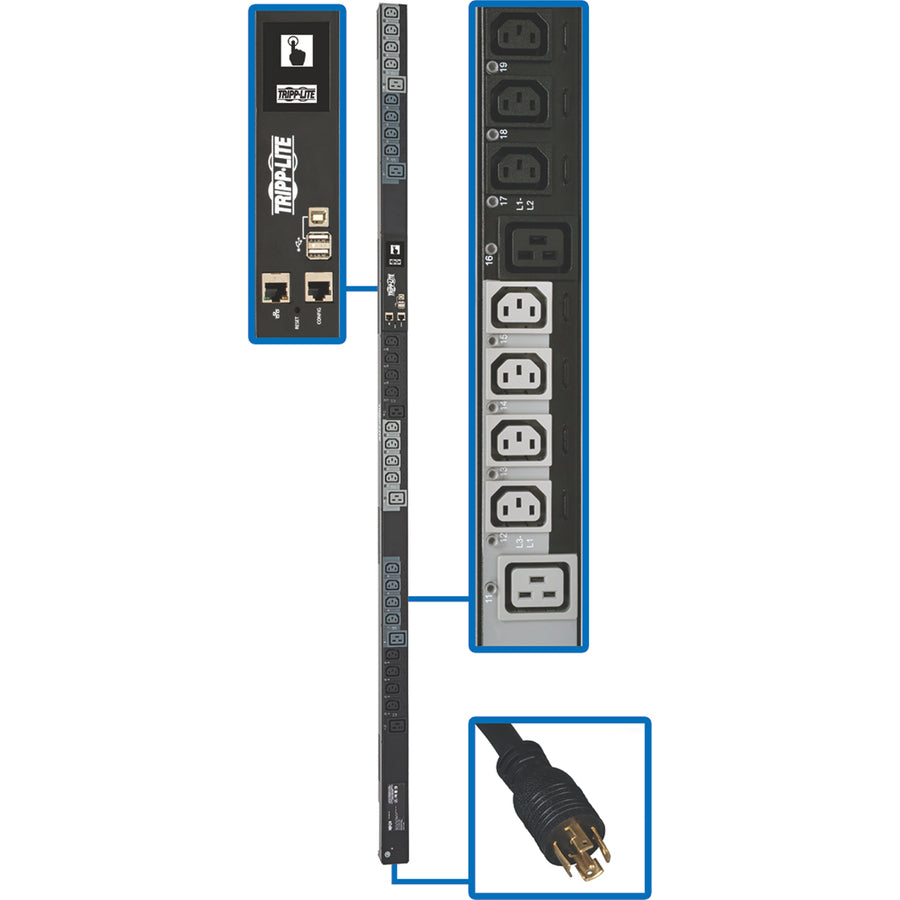 PDU3EVS6L2120 Tripp Lite par Eaton à 30 prises PDU3EVS6L2120