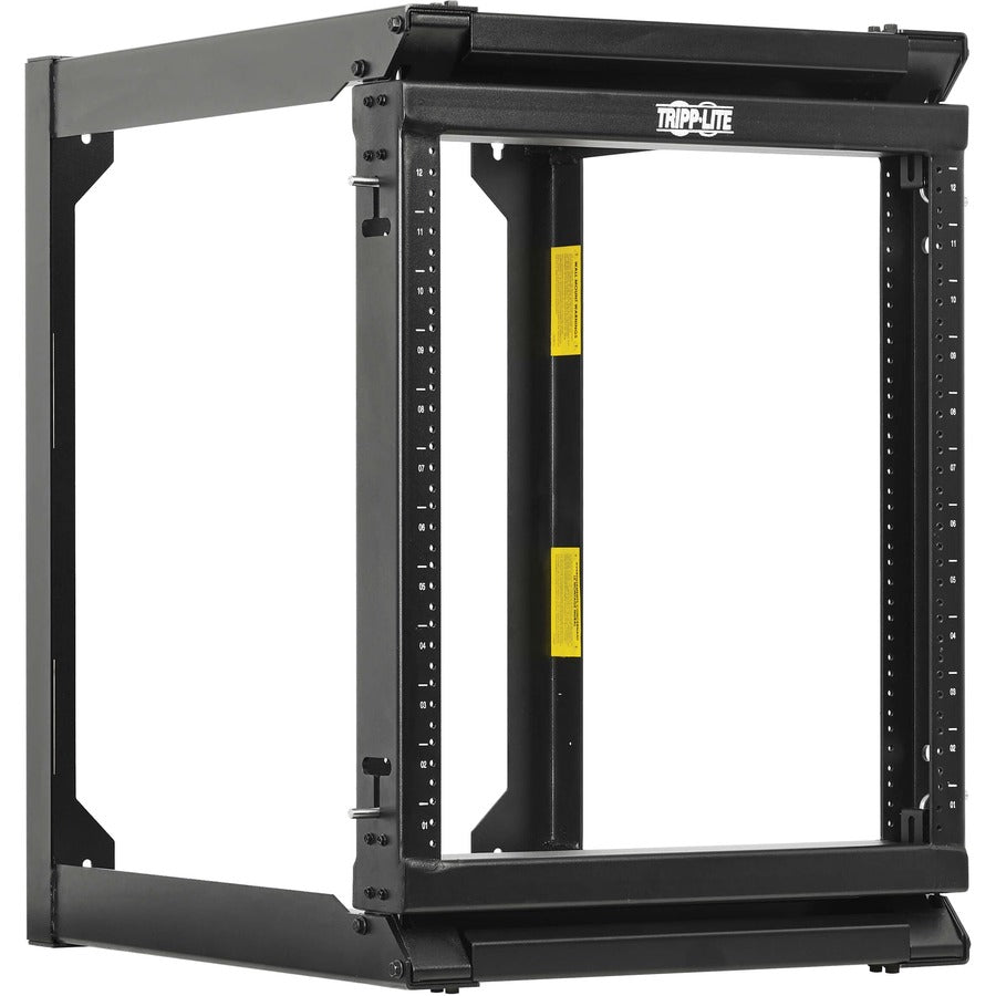 Tripp Lite par Eaton SmartRack 12U Rack mural à 2 montants à cadre ouvert, façade à charnières, robuste SRWO12US2