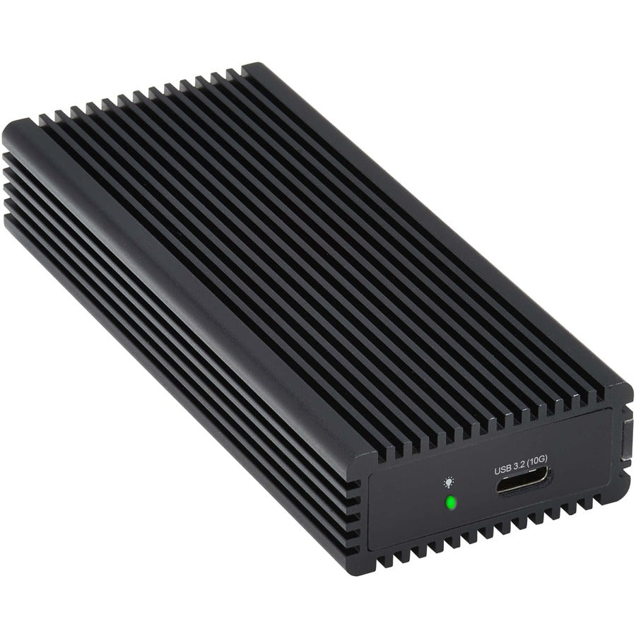 Boîtier de disque dur Tripp Lite by Eaton U457-1M2-NVME-L - Interface hôte USB 3.2 (Gen 2) Type C - Prise en charge UASP externe - Noir U457-1M2-NVME-L