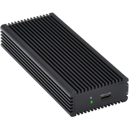 Boîtier de disque dur Tripp Lite by Eaton U457-1M2-NVME-L - Interface hôte USB 3.2 (Gen 2) Type C - Prise en charge UASP externe - Noir U457-1M2-NVME-L