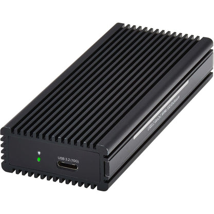 Boîtier de disque dur Tripp Lite by Eaton U457-1M2-NVME-L - Interface hôte USB 3.2 (Gen 2) Type C - Prise en charge UASP externe - Noir U457-1M2-NVME-L