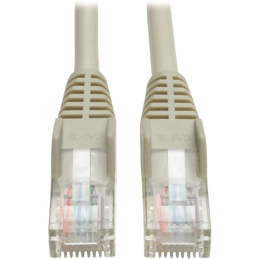 Tripp Lite by Eaton 30-ft. Cat5e 350MHz Snagless Molded Cable (RJ45 M/M) - Gray N001-030-GY
