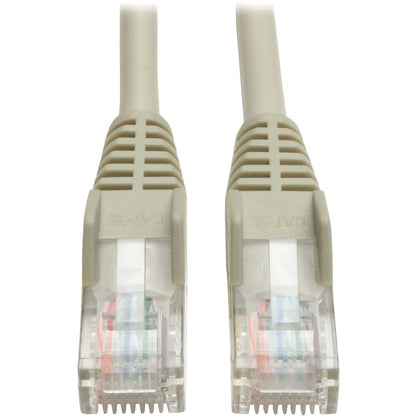 Tripp Lite by Eaton 30-ft. Cat5e 350MHz Snagless Molded Cable (RJ45 M/M) - Gray N001-030-GY