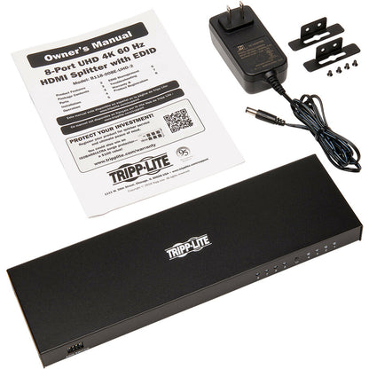 Tripp Lite by Eaton 8-Port HDMI Splitter - HDMI 2.0, 4K x 2K@60 Hz, HDCP 2.2, EDID Management B118-008E-UHD-2
