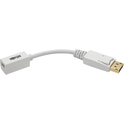 Adaptateur de câble DisplayPort vers Mini DisplayPort (M/F) Tripp Lite par Eaton P134-06N-MDP, 6 pouces P134-06N-MDP