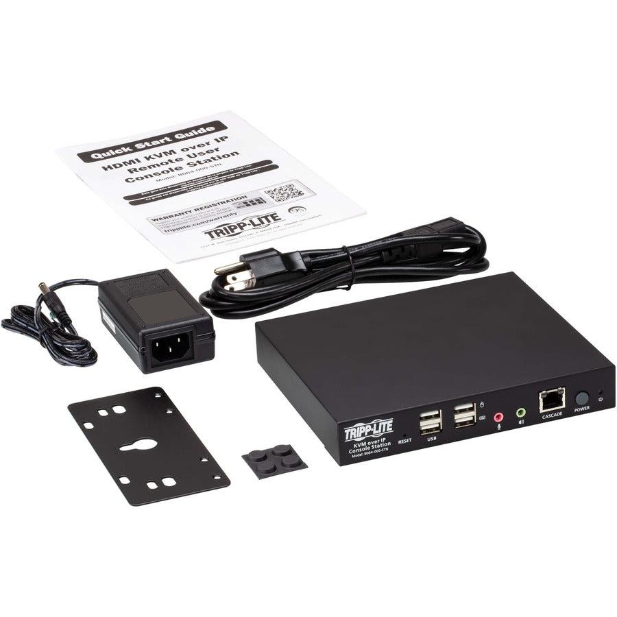 Station de console utilisateur distante KVM sur IP Tripp Lite par Eaton B064-000-STN