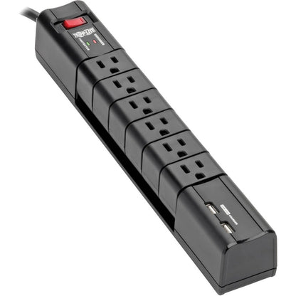 Parasurtenseur/protecteur de surtension Tripp Lite par Eaton Protect It! TLP608RUSBB TLP608RUSBB