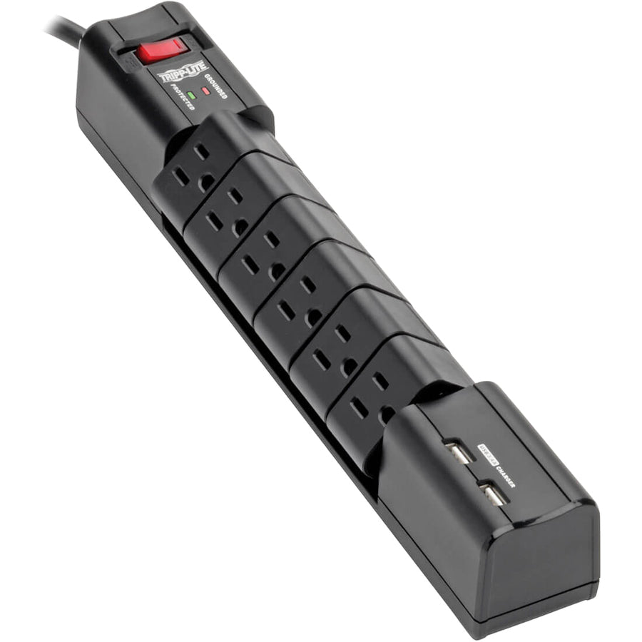 Parasurtenseur/protecteur de surtension Tripp Lite par Eaton Protect It! TLP608RUSBB TLP608RUSBB