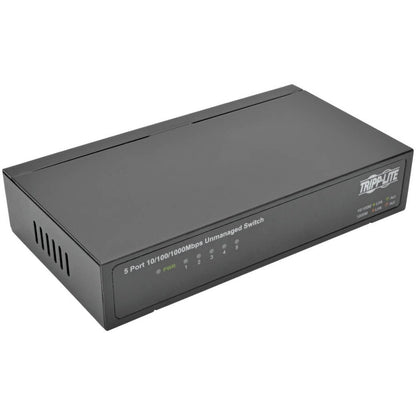 Commutateur Gigabit Ethernet non géré de bureau Tripp Lite by Eaton 5 ports 10/100/1000 Mbps, boîtier métallique NG5