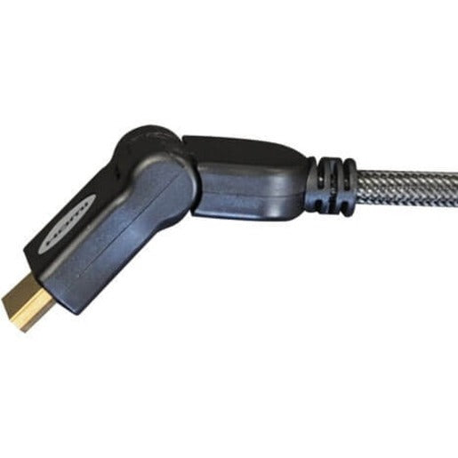 Câble HDMI haute vitesse Tripp Lite 10 pieds vidéo numérique avec connecteurs audio pivotants 4K x 2K M/M 10' P568-010-SW