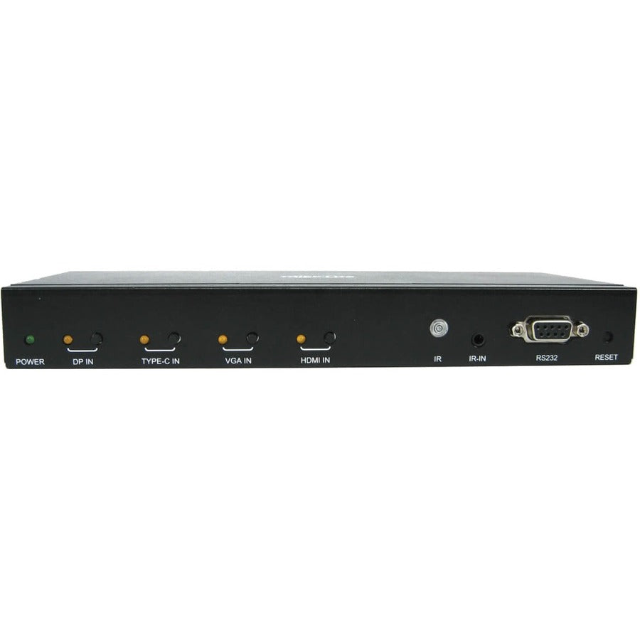 Kit commutateur/extendeur de présentation 4 ports sur Cat6 Tripp Lite par Eaton B320-4X1-MHB-K B320-4X1-MHB-K