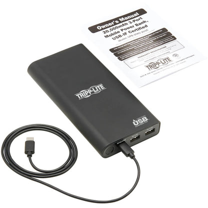Tripp Lite by Eaton UPB-20K0-2U1C Power Bank UPB-20K0-2U1C