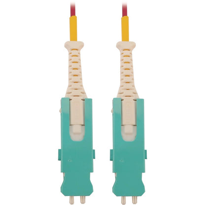 Câble à fibre optique multimode 50/125 OM4 Tripp Lite par Eaton N823S-03M-MG 400G, magenta, 3 m (9,8 pi) N823S-03M-MG
