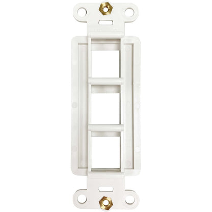 Prise murale antibactérienne à 3 ports Tripp Lite par Eaton N042DAB-003V-IV, ivoire N042DAB-003V-IV
