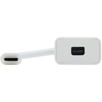 Câble adaptateur USB-C vers Mini DisplayPort Tripp Lite par Eaton U444-06N-MDP8W, M/F, blanc, 6 po U444-06N-MDP8W