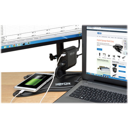 Clip de chargement CA/USB Tripp Lite par Eaton pour supports d'écran DMACUSB
