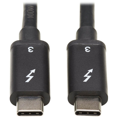 Câble Thunderbolt 3 Tripp Lite par Eaton, M/M, 0,5 m, noir MTB3-00M5-5A-B