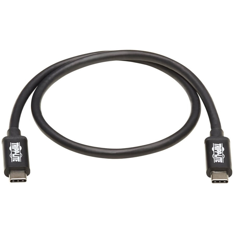 Câble Thunderbolt 3 Tripp Lite par Eaton, M/M, 0,5 m, noir MTB3-00M5-5A-B