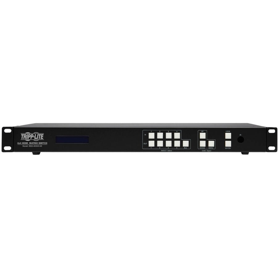 Commutateur/répartiteur matriciel HDMI 4x4 Tripp Lite par Eaton B302-4HX4H-4K B302-4HX4H-4K