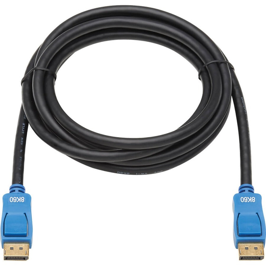 Câble DisplayPort 1.4 Tripp Lite par Eaton P580-006-8K6, 8K UHD à 60 Hz, M/M, noir, 6 pi P580-006-8K6