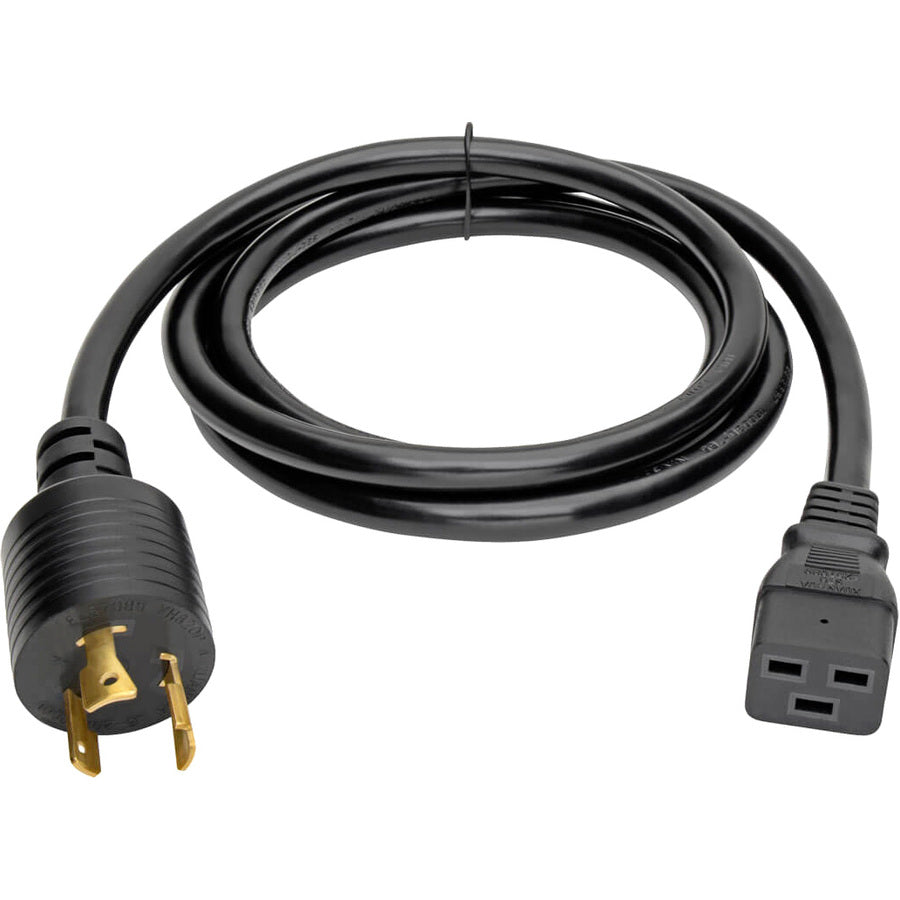 Câble d'extension de cordon d'alimentation Tripp Lite 12 pieds L6-20P vers C19 pour PDU/UPS robuste 20 A 12 AWG 12' P040-012