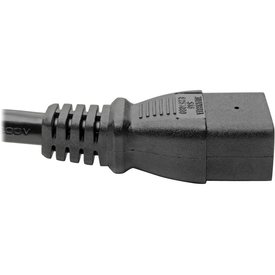 Câble d'extension de cordon d'alimentation Tripp Lite 12 pieds L6-20P vers C19 pour PDU/UPS robuste 20 A 12 AWG 12' P040-012