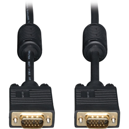 Câble coaxial pour moniteur SVGA/VGA de 20 pieds de Tripp Lite avec RVB haute résolution HD15 M/M 20' P502-020