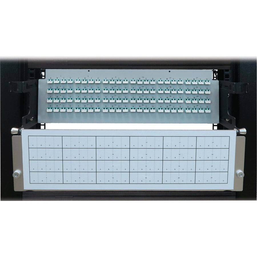 Panneau de brassage à fibre optique préchargé Tripp Lite by Eaton N48M-24M8L4-10 N48M-24M8L4-10