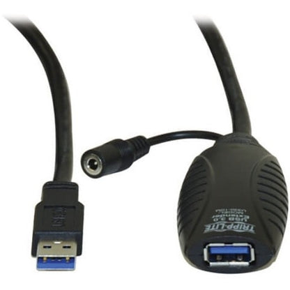 Câble d'extension répéteur actif USB 3.0 SuperSpeed ​​de Tripp Lite par Eaton (AM/F) 10 m (33 pi) U330-10M