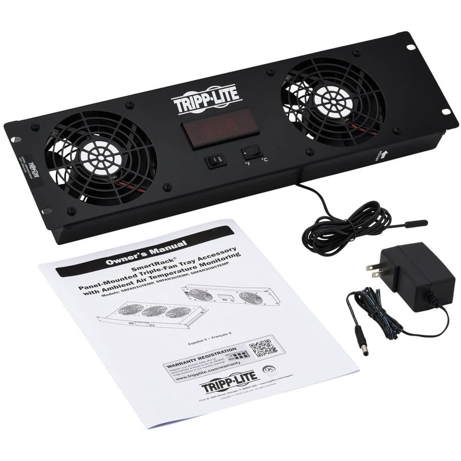 Plateau de ventilateur Tripp Lite par Eaton SRFAN3UTEMP SRFAN3UTEMP