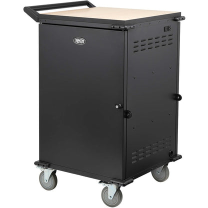 Chariot de rangement verrouillable Tripp Lite par Eaton pour appareils mobiles et équipements audiovisuels - Noir CSCSTORAGE1