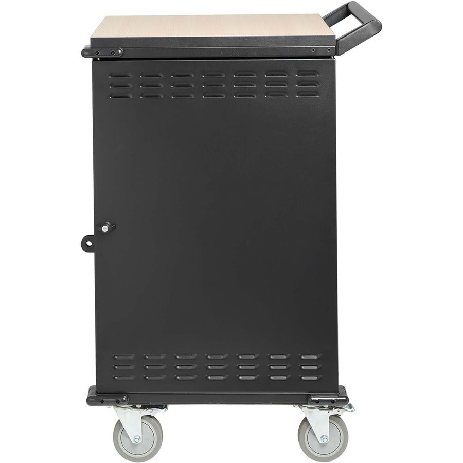 Chariot de rangement verrouillable Tripp Lite par Eaton pour appareils mobiles et équipements audiovisuels - Noir CSCSTORAGE1