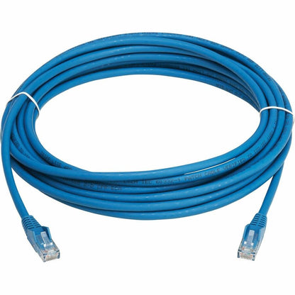 Câble Ethernet UTP moulé Cat6 Gigabit sans accroc Tripp Lite by Eaton (RJ45 M/M), PoE, LSZH, bleu, 7 m N201L-07M-BL
