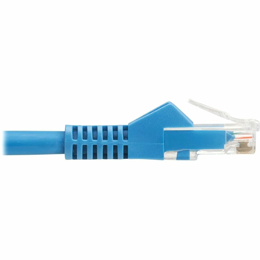 Câble Ethernet UTP moulé Cat6 Gigabit sans accroc Tripp Lite by Eaton (RJ45 M/M), PoE, LSZH, bleu, 7 m N201L-07M-BL