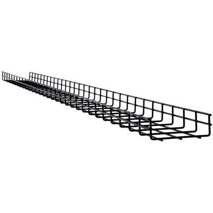 Chemin de câbles en treillis métallique Tripp Lite par Eaton - 150 x 50 x 3 000 mm (6 po x 2 po x 10 pi), paquet de 10 SRWB6210STR10