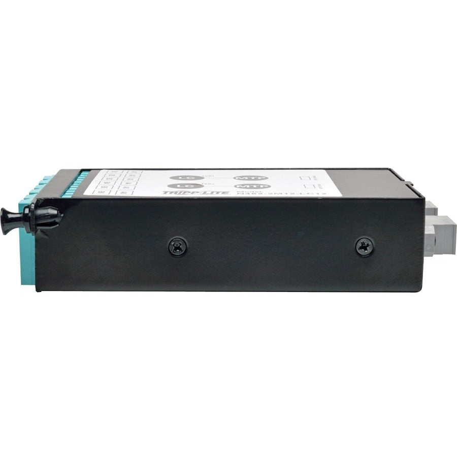 Tripp Lite 12-Fiber Patch Panel 2 MTP/MPO to 12 LC 10Gb Breakout Cassette N482-2M12-LC12