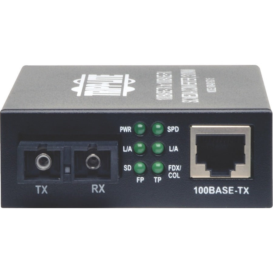 Tripp Lite by Eaton 10/100 SC Singlemode Media Converter, 15km, 1310nm N784-001-SC-15