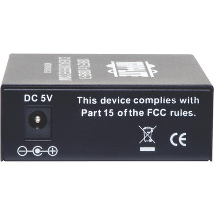 Tripp Lite by Eaton 10/100 SC Singlemode Media Converter, 15km, 1310nm N784-001-SC-15
