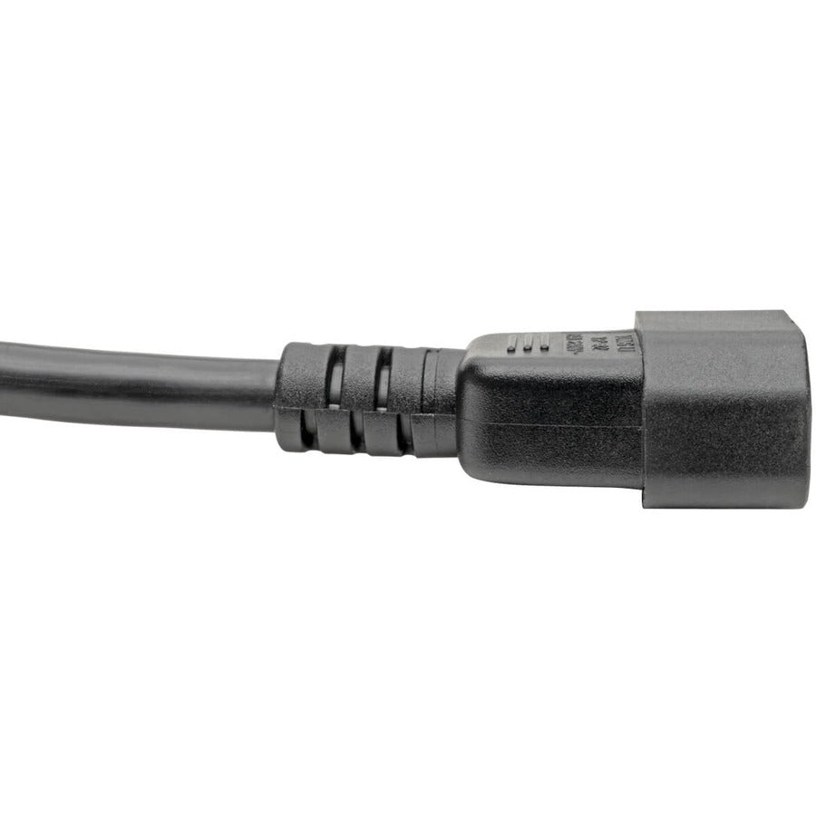 Câble d'alimentation Tripp Lite 6 pieds C19 à C16 robuste 15 A 14 AWG 6' P047-006