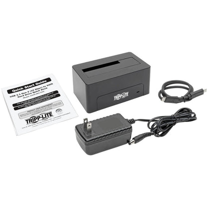 Station d'accueil pour lecteur Tripp Lite by Eaton U439-001-CG2 - Interface hôte externe USB 3.1 Type C - Noir U439-001-CG2