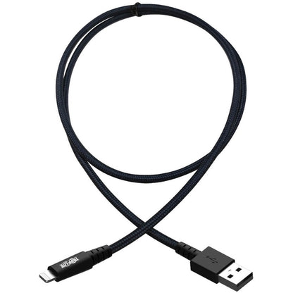 Câble USB-A vers Lightning robuste Tripp Lite par Eaton (M/M), gris, 1,8 m (6 pi) M100-006-GY-MAX