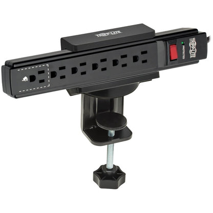 Support de serrage pour multiprise, parasurtenseur Tripp Lite by Eaton CLAMPUSBLK - Noir CLAMPUSBLK