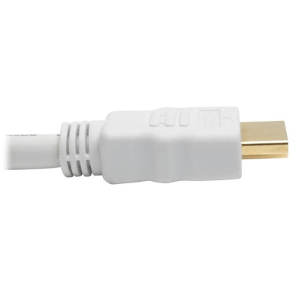 Câble HDMI 4K haute vitesse Tripp Lite par Eaton P568-010-WH (M/M), blanc, 10 pi P568-010-WH