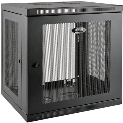 Armoire de montage en rack 12U à profil bas et profondeur de commutateur plus pour montage mural Tripp Lite par Eaton SmartRack SRW12UDP