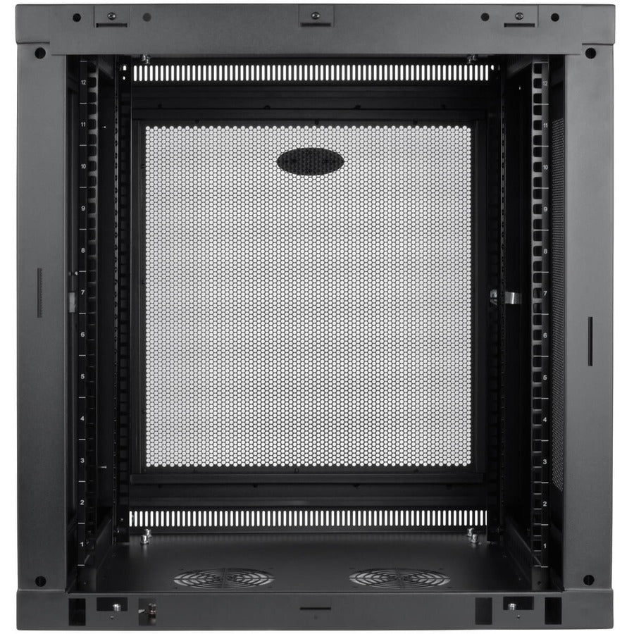 Armoire de montage en rack 12U à profil bas et profondeur de commutateur plus pour montage mural Tripp Lite par Eaton SmartRack SRW12UDP