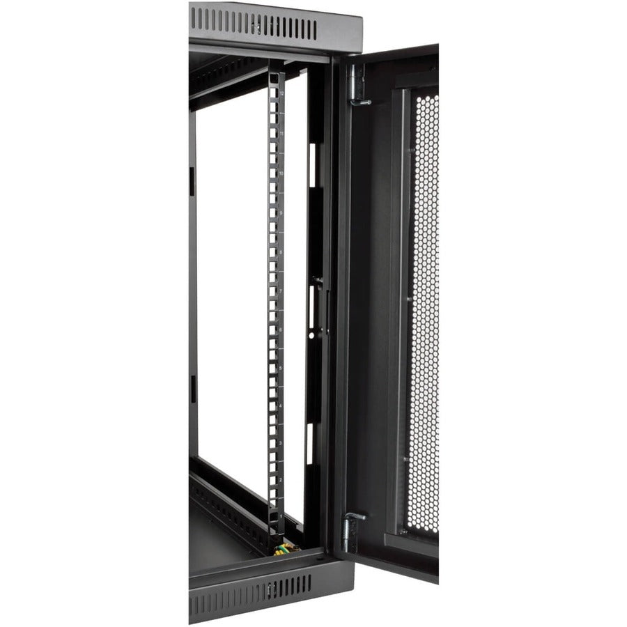 Armoire de montage en rack 12U à profil bas et profondeur de commutateur plus pour montage mural Tripp Lite par Eaton SmartRack SRW12UDP