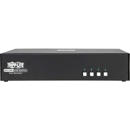 Commutateur KVM HDMI vers DisplayPort 4 ports certifié NIAP PP3.0 Tripp Lite par Eaton B002-HD2AC4 sécurisé B002-HD2AC4
