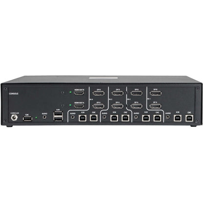 Commutateur KVM HDMI vers DisplayPort 4 ports certifié NIAP PP3.0 Tripp Lite par Eaton B002-HD2AC4 sécurisé B002-HD2AC4