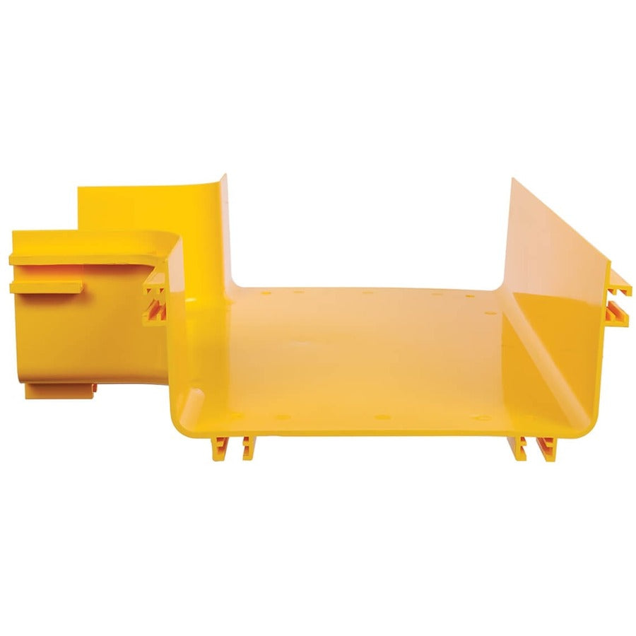 Jonction en T horizontale à 90 degrés sans outil Tripp Lite by Eaton pour système de routage de fibre, 240 mm (10 po) SRFC10JUNT